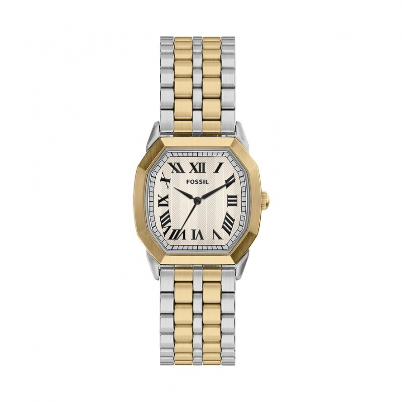 Fossil Herrenuhr Harlow FS6212 Edelstahl – Bild 1 von 3