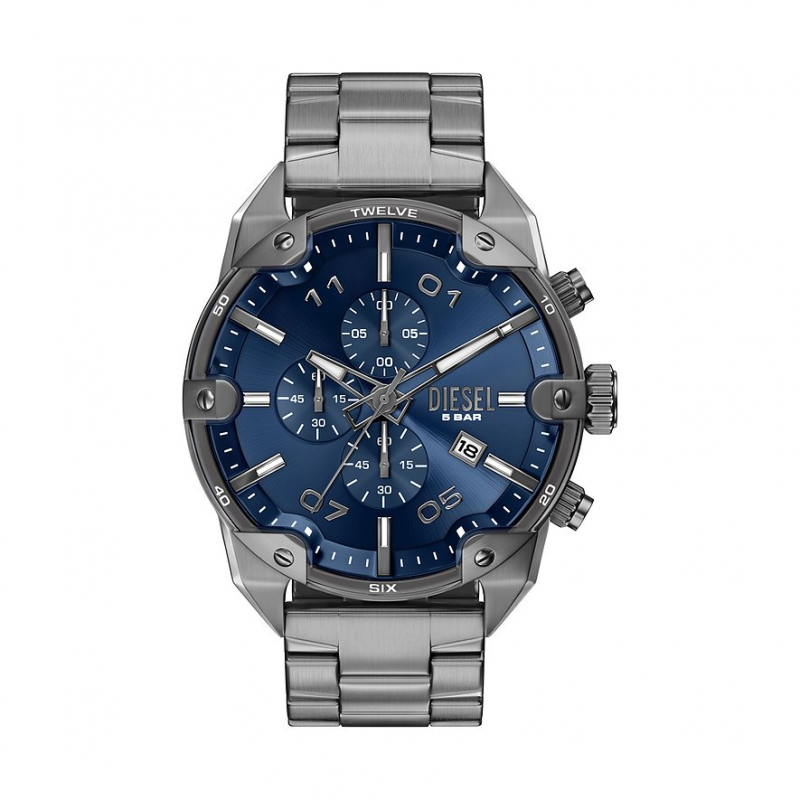 Diesel Chronograph Spiked DZ4724 Edelstahl – Bild 1 von 3