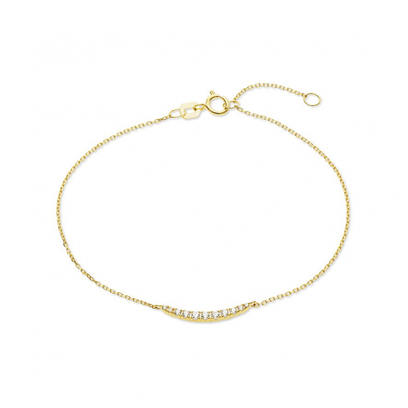 FAVS Armband 89235053 375er Gelbgold