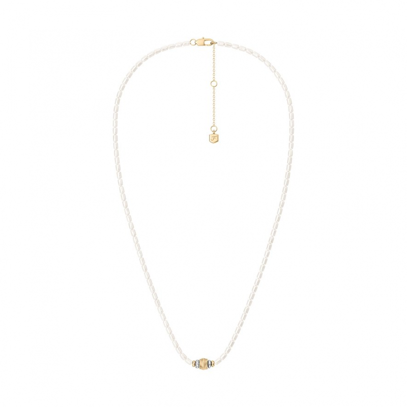 Fossil Kette Harlow JF04992998 Perle, Edelstahl – Bild 1 von 3