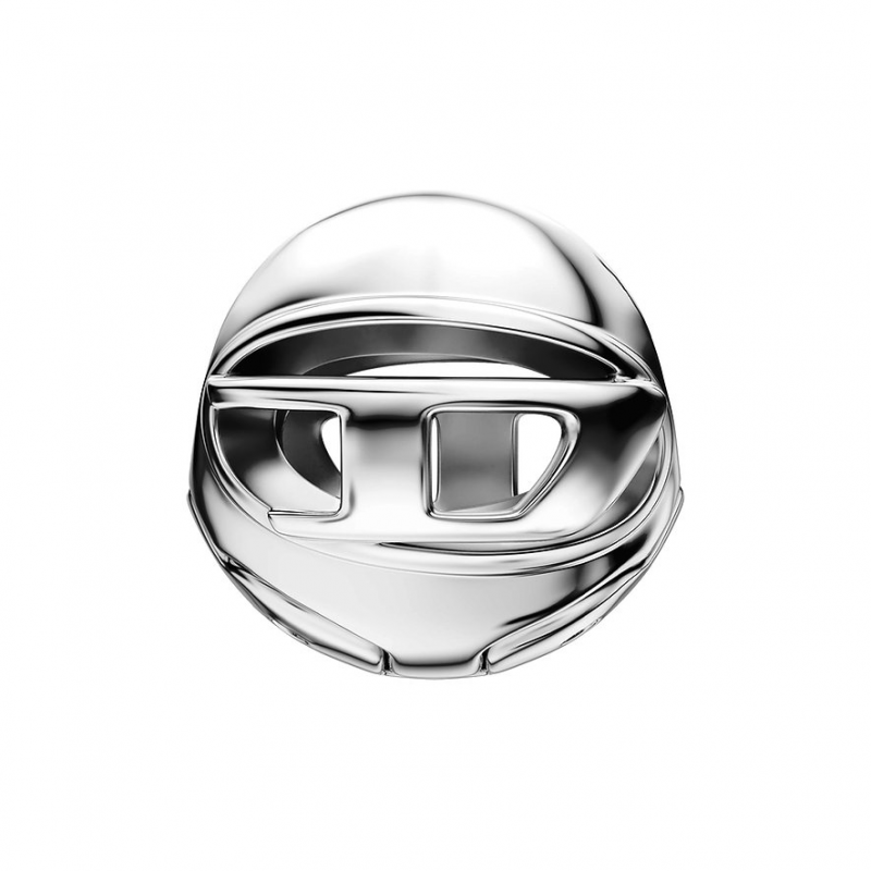 Diesel Einzelner Ohrschmuck Oval D DX1718040 Edelstahl – Bild 1 von 3