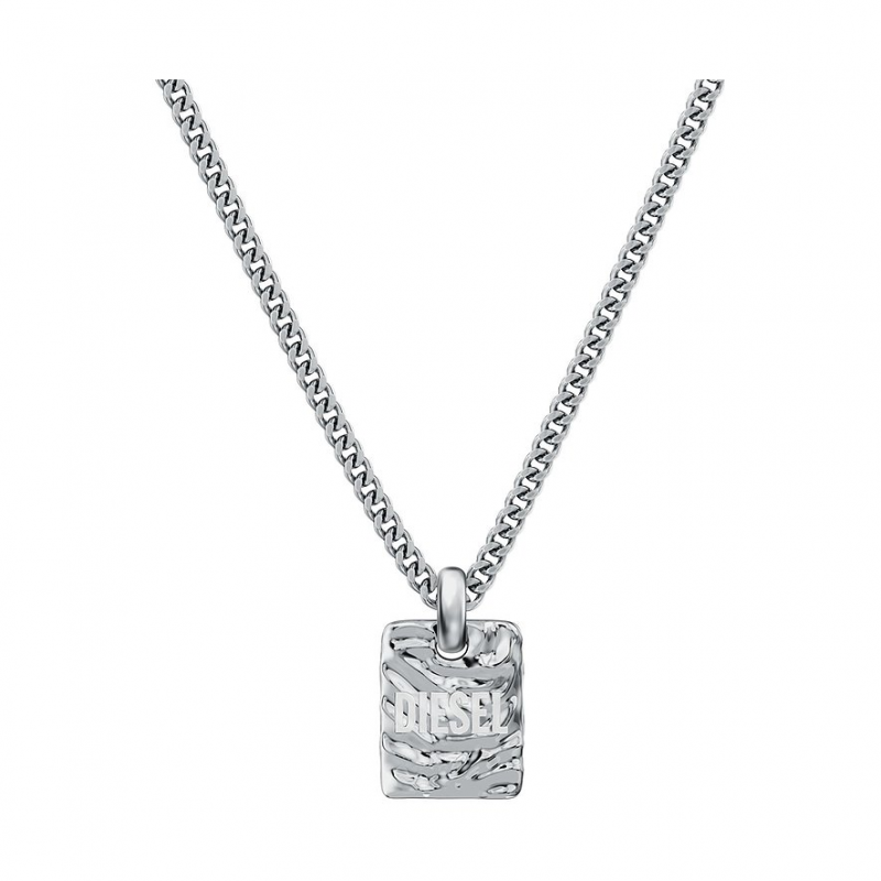 Diesel Kette Diesel Font DX1734040 Edelstahl – Bild 1 von 2