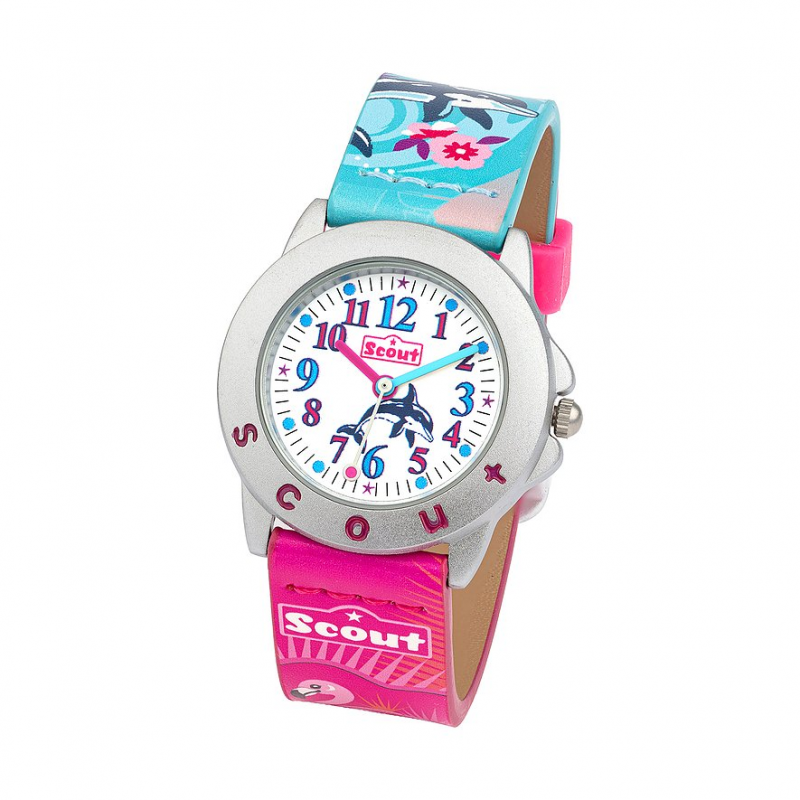Scout Kinderuhr Star Kids 164000215 Metall – Bild 1 von 3