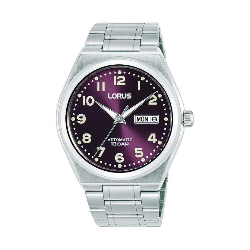 Lorus Herrenuhr Classic Mechanical RL445CX9 Edelstahl