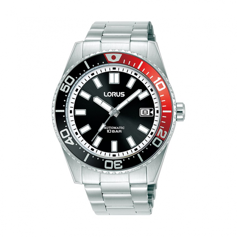 Lorus Herrenuhr Sports Mechanical RU421AX9 Edelstahl