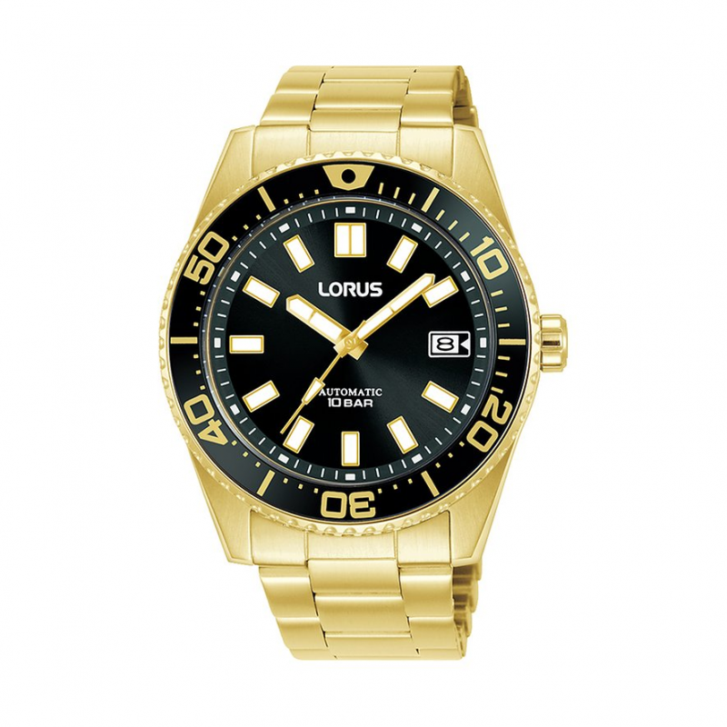 Lorus Herrenuhr Sports Mechanical RU430AX9 Edelstahl