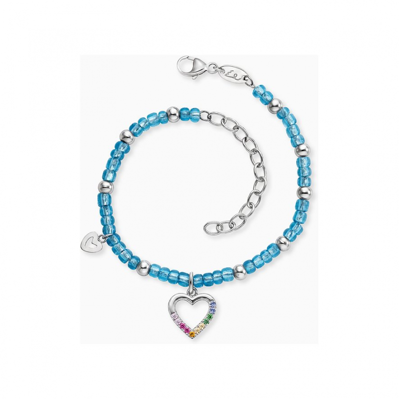 Engelsrufer Armband HEBS-HEARTRB-ZIM Edelstahl, Glas