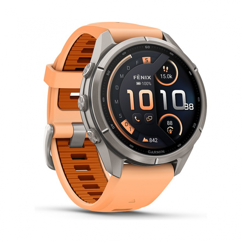 Garmin Smartwatch Fenix 9 Pro - inReach, 43 mm Titan 010-04335-01 – Bild 1 von 3