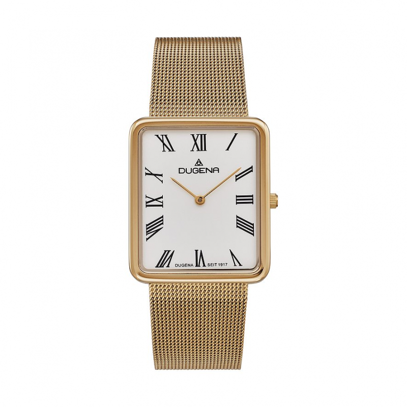 Dugena Herrenuhr Leipzig 4461273 Edelstahl – Bild 1 von 3