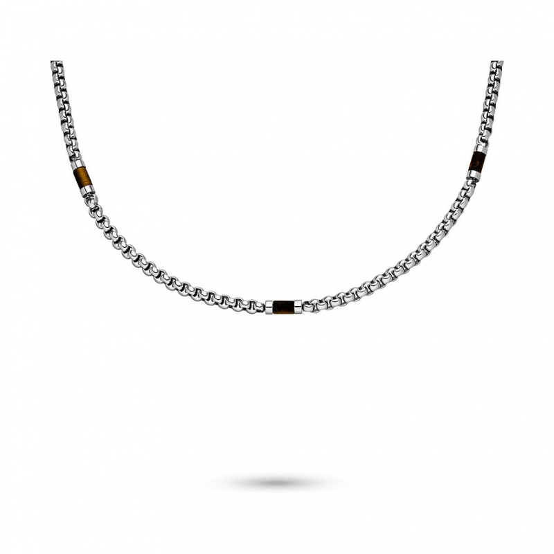 s.Oliver Kette SOJ-0383-N-50 Edelstahl – Bild 1 von 2