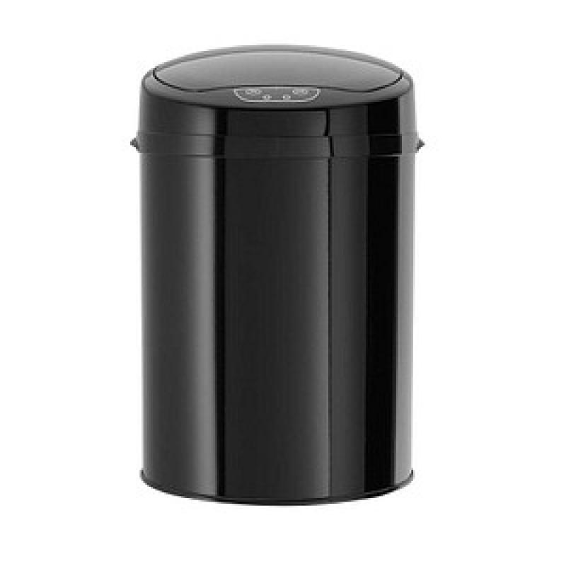 Echtwerk Sensor Mülleimer 9,0 l schwarz, 1 St. – Bild 1 von 3