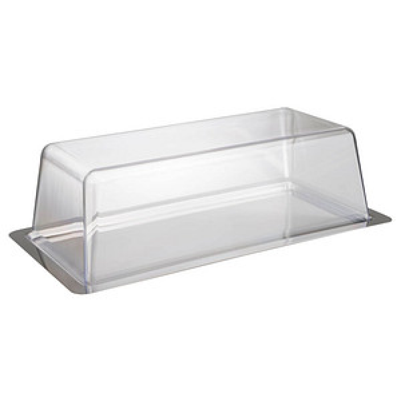APS Tablett mit Deckel silber rechteckig 17,0 x 33,0 cm, 1 St. – Bild 1 von 6