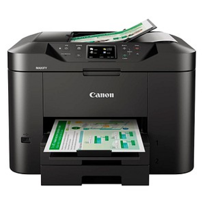 Canon MAXIFY MB2750 4 in 1 Tintenstrahl-Multifunktionsdrucker schwarz – Bild 1 von 8