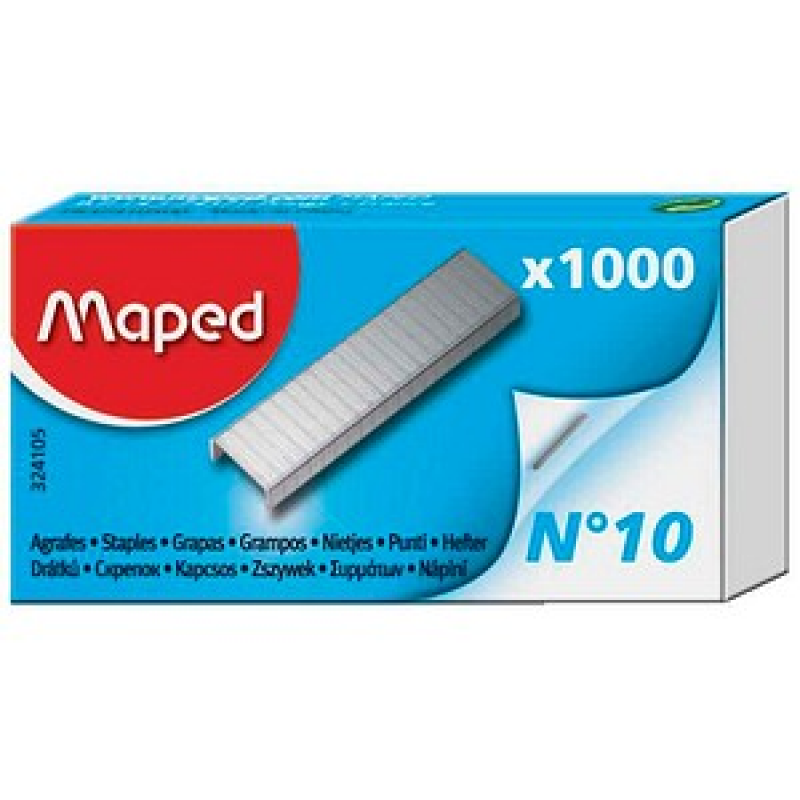 maped Heftklammern No.10, 1.000 St.