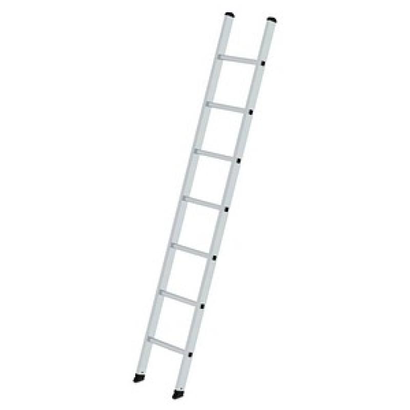 MUNK Anlegeleiter 11148 silber 7 Sprossen, H: 220,0 cm