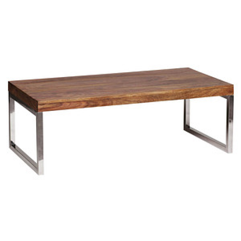 WOHNLING Couchtisch rechteckig Massivholz sheesham 120,0 x 60,0 x 40,0 cm, 1 St. – Bild 1 von 6