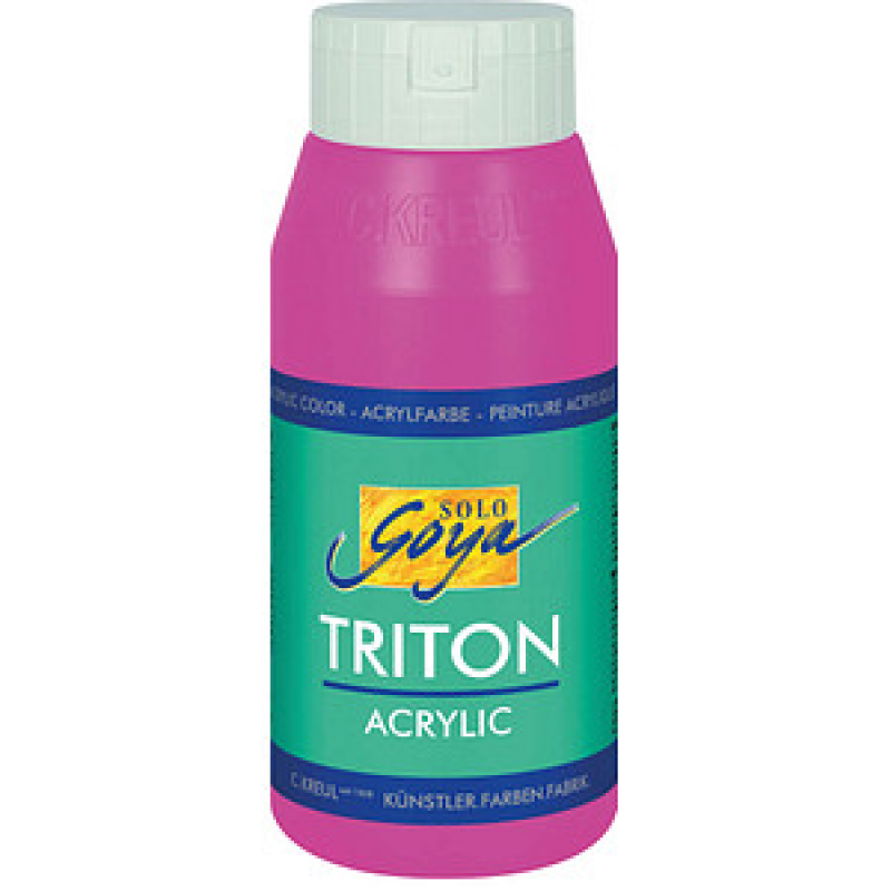 KREUL Triton Acrylfarbe neon pink 750,0 ml, 1 St. – Bild 1 von 4