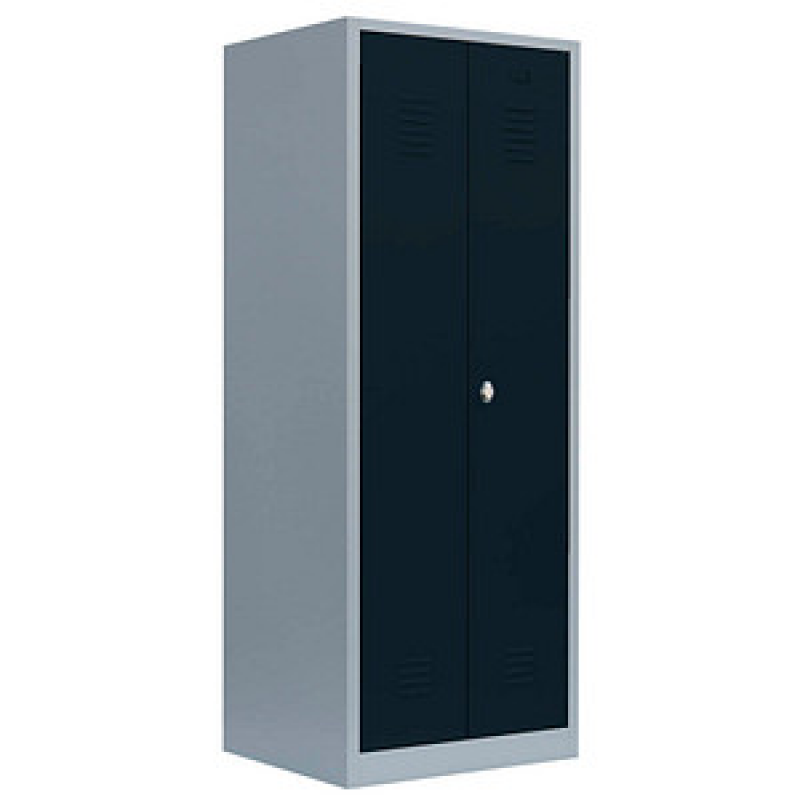 LÜLLMANN Spind anthrazit, lichtgrau 515428, 1 Schließfach 80,0 x 50,0 x 180,0 cm – Bild 1 von 3