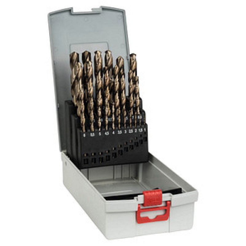 AKTION: BOSCH Metallbohrer-Set ProBox Cobalt-Legierung, 25-teilig mit Prämie nach Registrierung – Bild 1 von 3