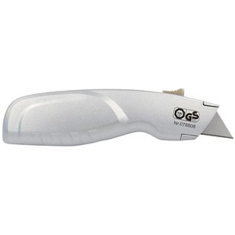WEDO Cuttermesser Safety Alu Basic silber 19 mm, 1 St. – Bild 1 von 3