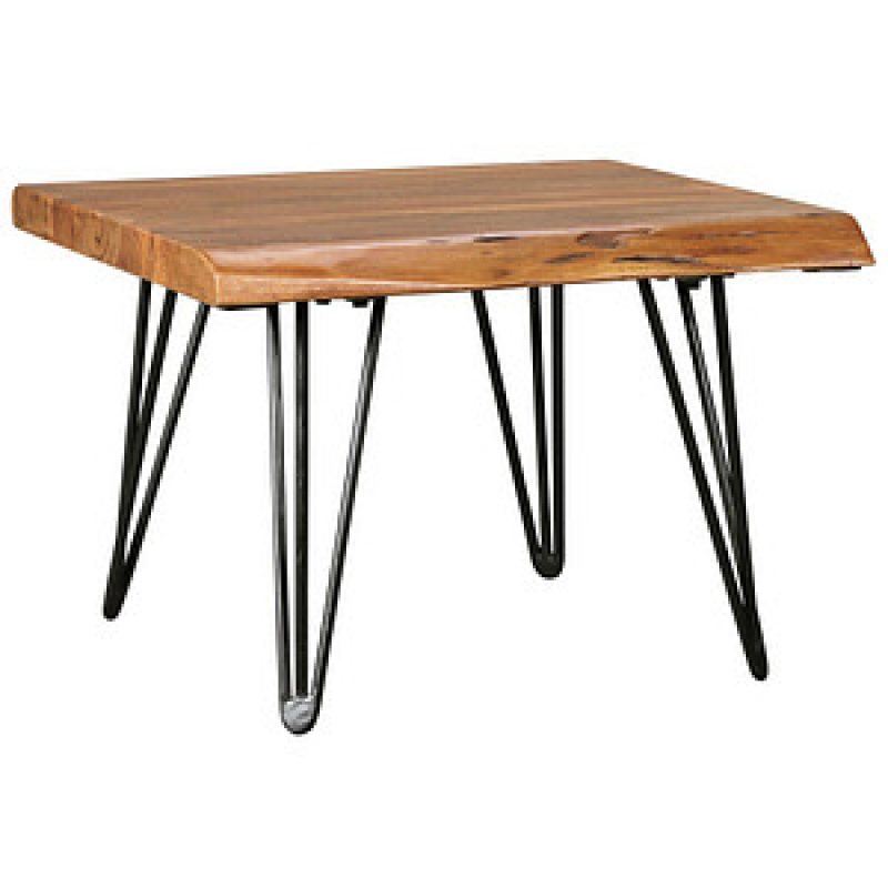 WOHNLING Couchtisch rechteckig Massivholz sheesham 56,0 x 51,0 x 38,0 cm, 1 St. – Bild 1 von 8