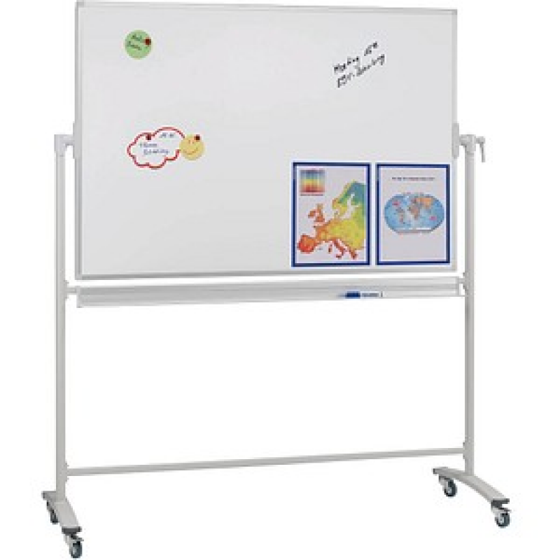 AKTION: FRANKEN mobiles Whiteboard 200,0 x 100,0 cm weiß lackierter Stahl mit Prämie nach Registrierung – Bild 1 von 5