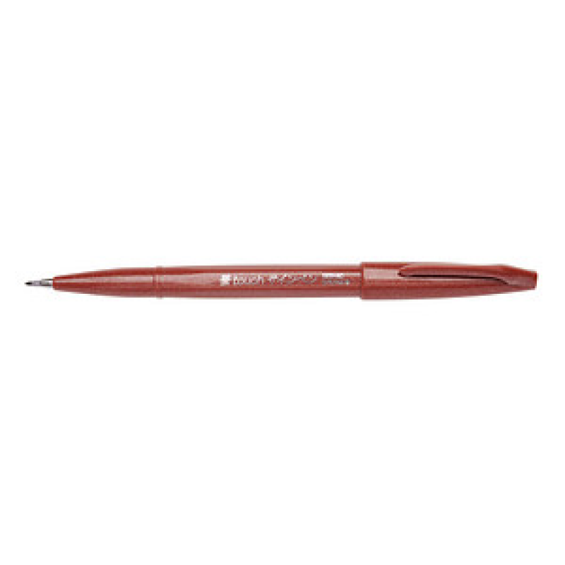 Pentel SES15C-E Brush-Pen braun, 1 St. – Bild 1 von 2