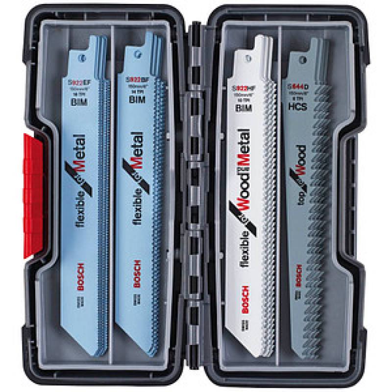 AKTION: BOSCH ToughBox Wood/Metal Säbelsägeblätter-Set 20-teilig, 1 Set mit Prämie nach Registrierung