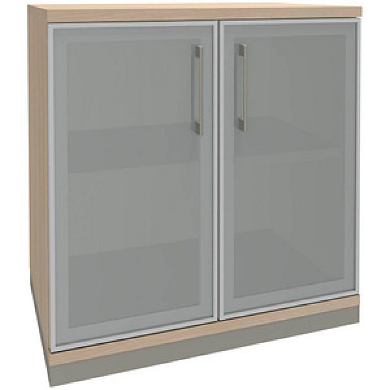 fm Aktenschrank Oldenburg, 4260429767595 akazie, Acrylglas satiniert 1 Fachboden 80,0 x 44,2 x 78,1 cm – Bild 1 von 2