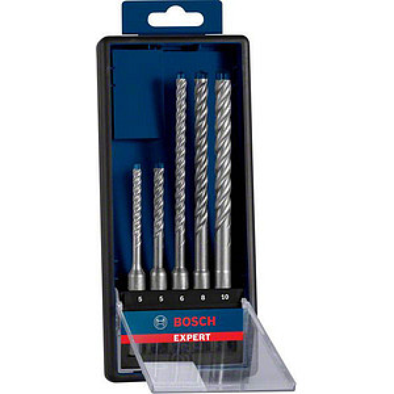 AKTION: BOSCH Hammerbohrer-Set EXPERT SDS plus-7X Set, 5-teilig mit Prämie nach Registrierung – Bild 1 von 3