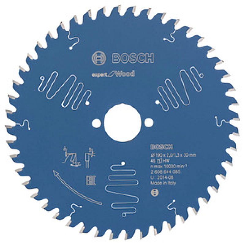 AKTION: BOSCH EXPERT for Wood Kreissägeblatt 190,0 mm, 48 Zähne, 1 St. mit Prämie nach Registrierung