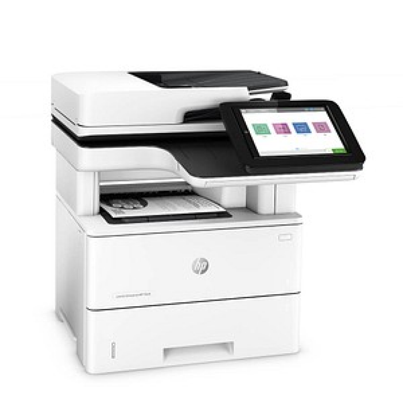 HP LaserJet Enterprise MFP M528f 4 in 1 Laser-Multifunktionsdrucker weiß – Bild 1 von 5