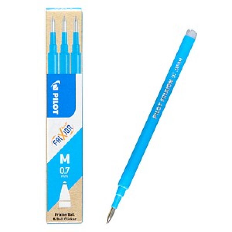 PILOT FRIXION Tintenrollerminen skyblue 0,4 mm 3 St. – Bild 1 von 6