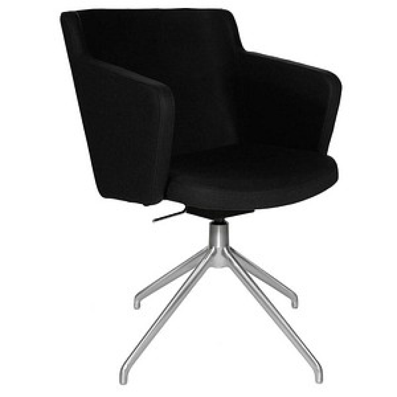Topstar Besuchersessel SFH 1.0 schwarz edelstahl, Optik matt Stoff 58,0 x 66,0 x 87,0 - 90,0 cm, 1 St. – Bild 1 von 7