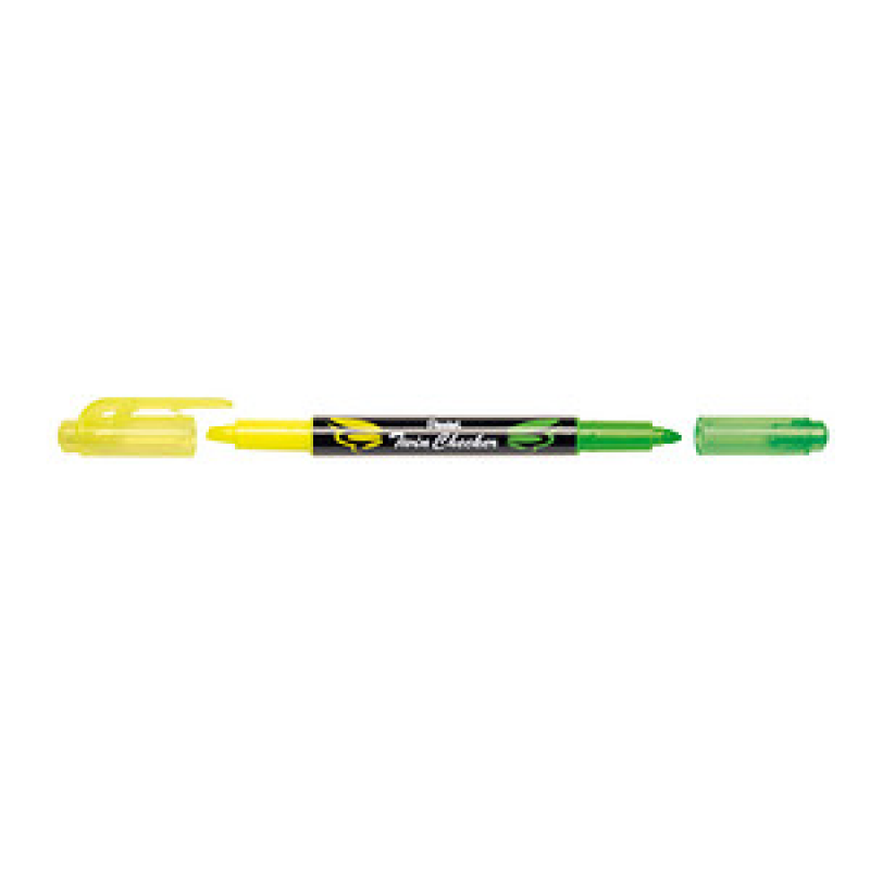 Pentel Twin Checker SLW8-GK Textmarker gelb, 1 St.