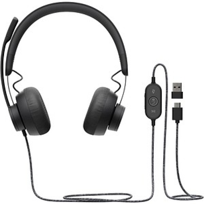 Logitech Zone Wired Microsoft Teams USB-Headset schwarz – Bild 1 von 5
