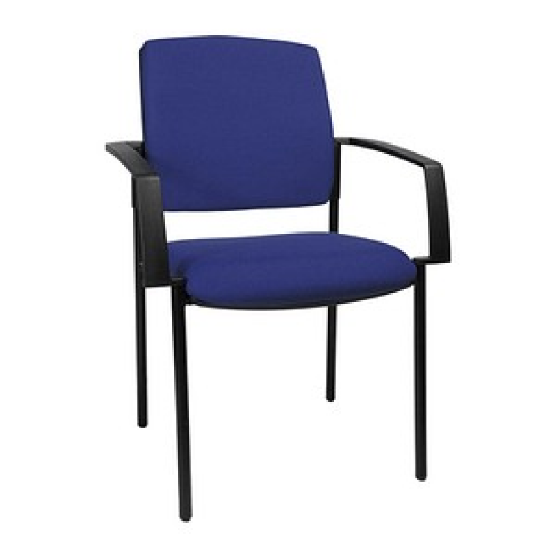 Topstar Besucherstühle BtoB 10 BB100A G26 blau Stoff, 2 St. – Bild 1 von 4