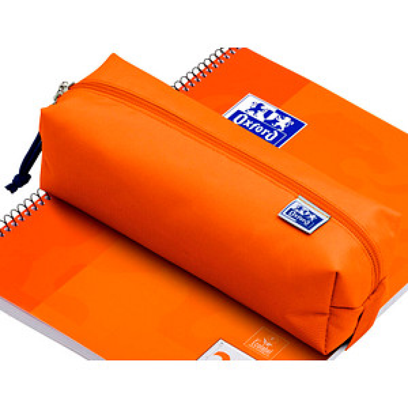 OXFORD Schlampermäppchen orange, 22,0 x 8,0 cm – Bild 1 von 8