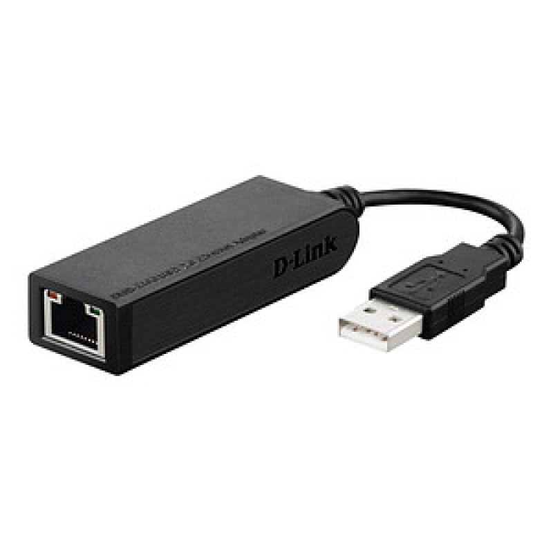 D-Link DUB-E100 USB 2.0 A/RJ-45 LAN-Adapter – Bild 1 von 4