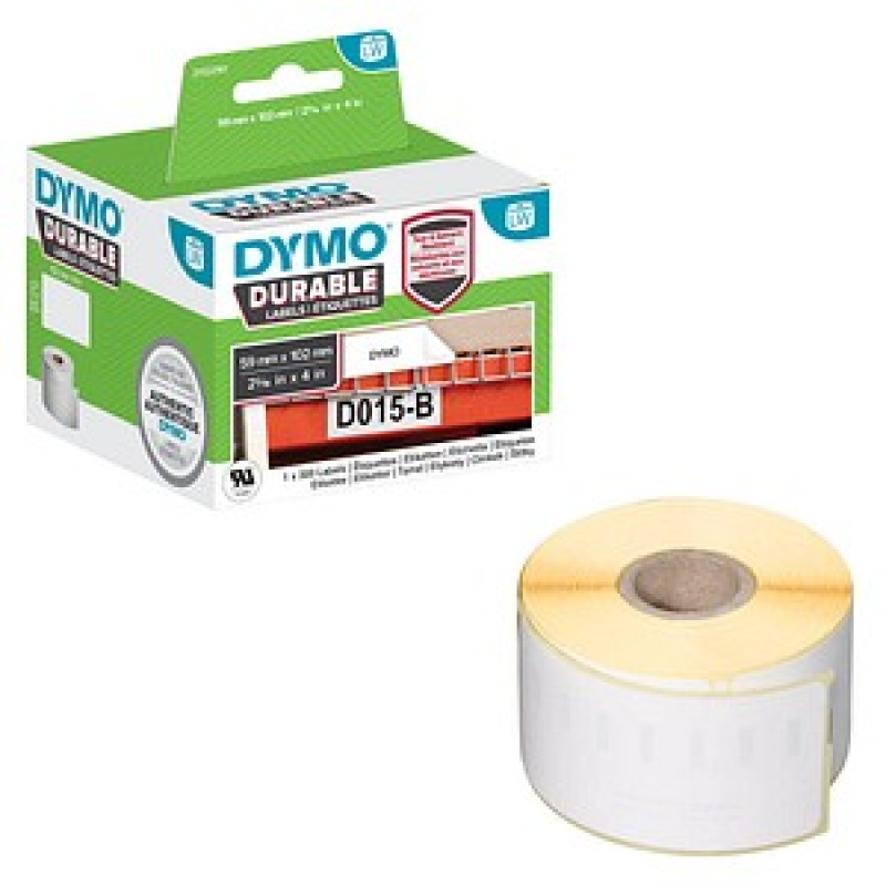 DYMO Etikettenrolle für Etikettendrucker 1933088 weiß, 59,0 x 102,0 mm, 1 x 300 Etiketten – Bild 1 von 3
