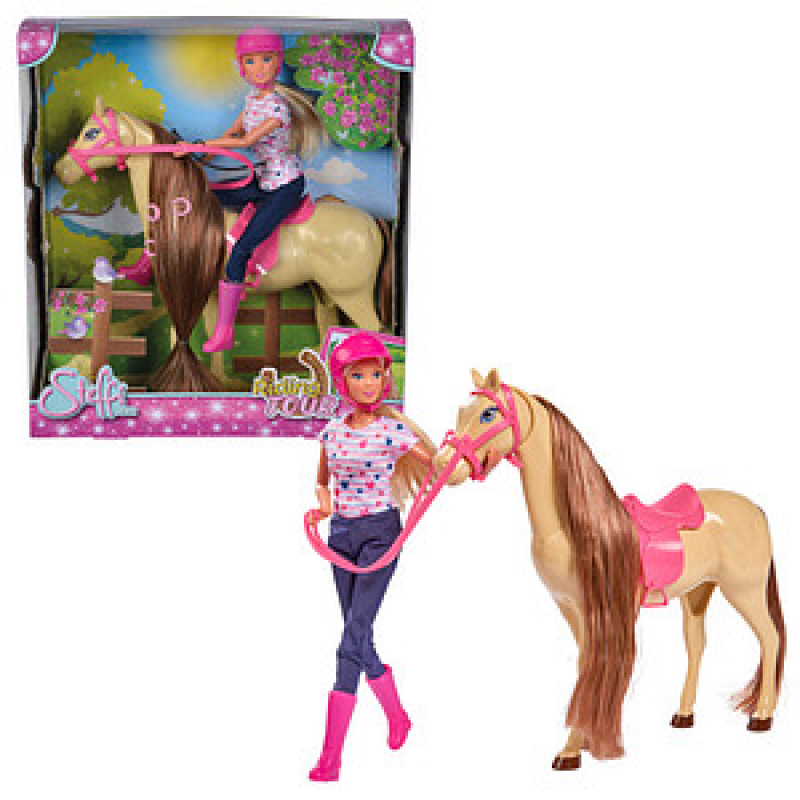 Simba Riding Tour mit Pferd Steffi LOVE Puppe – Bild 1 von 8