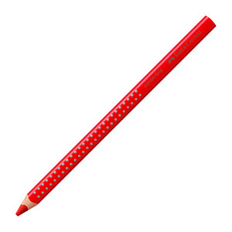FABER-CASTELL Jumbo Grip Buntstift rot, 1 St. – Bild 1 von 2