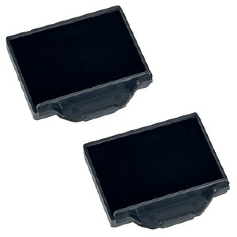 trodat Ersatzstempelkissen 6/50 schwarz 4,1 x 2,4 cm, 2 St. – Bild 1 von 4