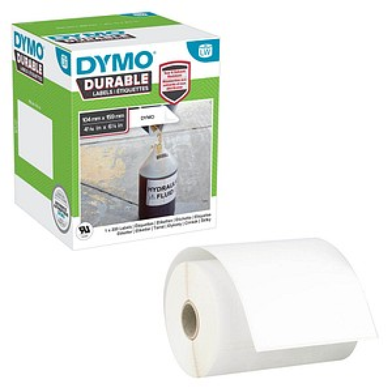 DYMO Etikettenrolle für Etikettendrucker 1933086 weiß, 104,0 x 159,0 mm, 1 x 200 Etiketten – Bild 1 von 3