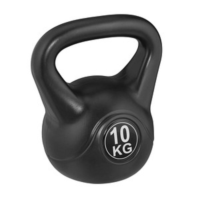 relaxdays Kettlebell schwarz 10,0 kg – Bild 1 von 8