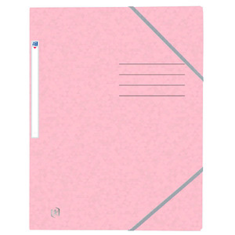 OXFORD Eckspanner TOP FILE+ DIN A4 pastell-rosa, 1 St.