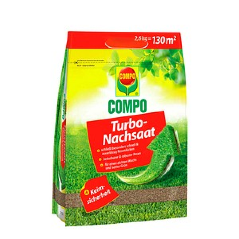 COMPO Turbo-Nachsaat Rasensamen 2,6 kg – Bild 1 von 10