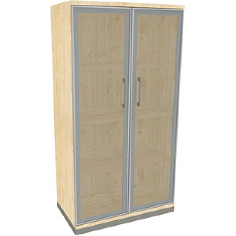 fm Aktenschrank Oldenburg, 4260429768066 königsahorn, Acrylglas satiniert 3 Fachböden 80,0 x 44,2 x 151,7 cm – Bild 1 von 2