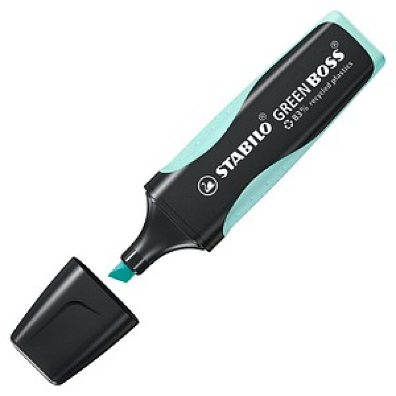 STABILO GREEN BOSS Pastell Textmarker türkis, 1 St. – Bild 1 von 4