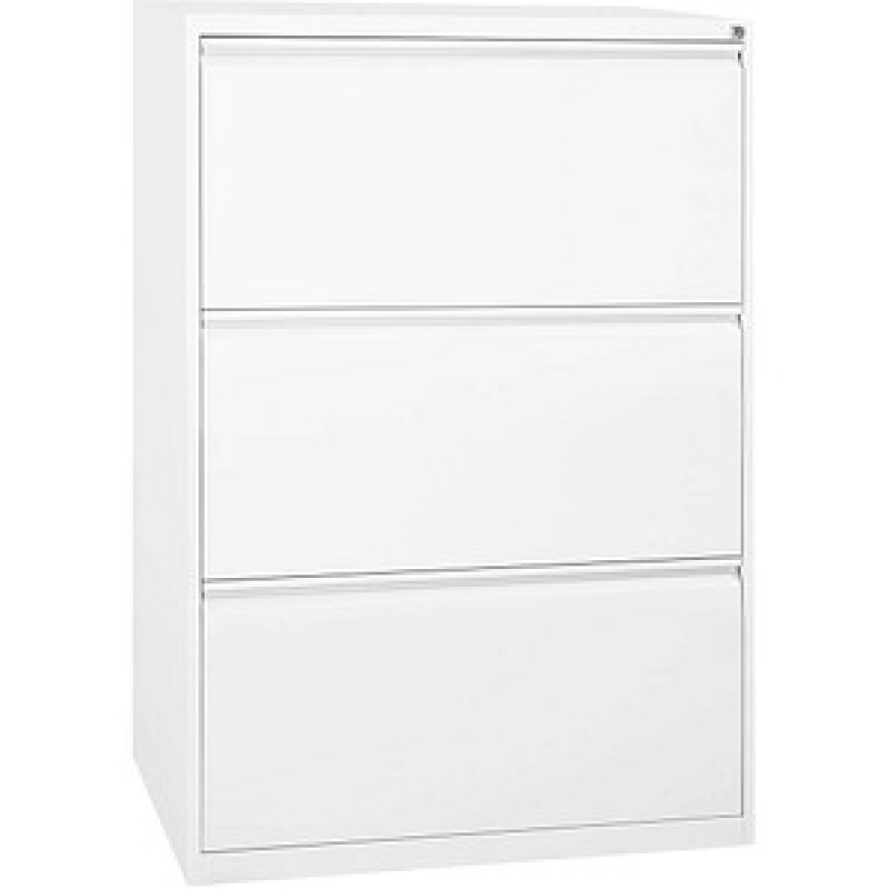 Gürkan Hängeregistraturschrank verkehrsweiß 3 Schubladen 76,0 x 62,0 x 101,0 cm, 1 St. – Bild 1 von 2